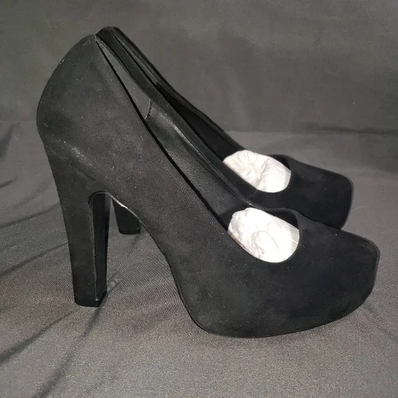 torrid Shoes Torrid Platform Block Pump Heels Size 8w Poshmark
